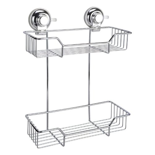Porta oggetti box doccia Gedy HO19 13 HOT Doppio Cromo lucido