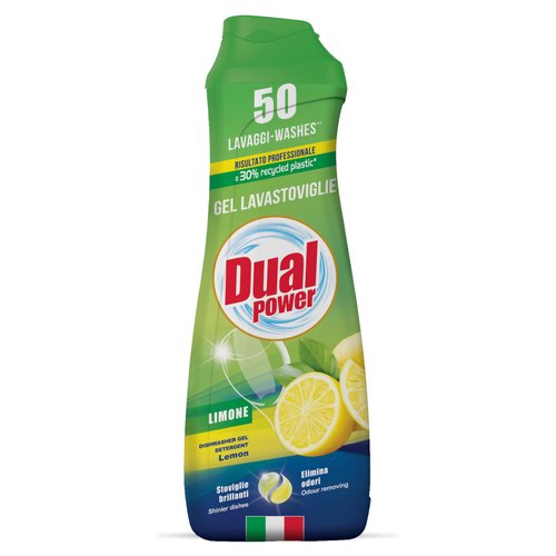 Detersivo lavastoviglie Dual Power LV9160 Gel limone