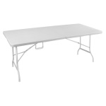 Amicasa - Tavolo da campeggio Amicasa .Tavolo Pieghevole 180x75 W