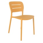 Amicasa - Sedia da esterno Amicasa .Sedia Creta Senape