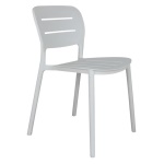Sedia da esterno Amicasa PP 832 CRETA Bianco