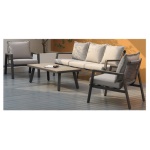 Amicasa - Set esterno Amicasa .Salottino 5 Posti Alex Alu