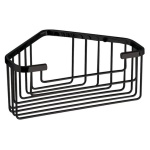 Gedy - Porta oggetti box doccia Gedy 2483 14 AUGUSTUS Angolare Nero