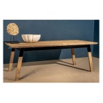 Tavolo da esterno Amicasa ANDROMEDA PARROW Teak