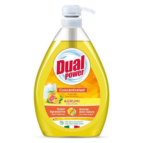 Detergente piatti Dual Power LM9164 Gel concentrato Agrumi