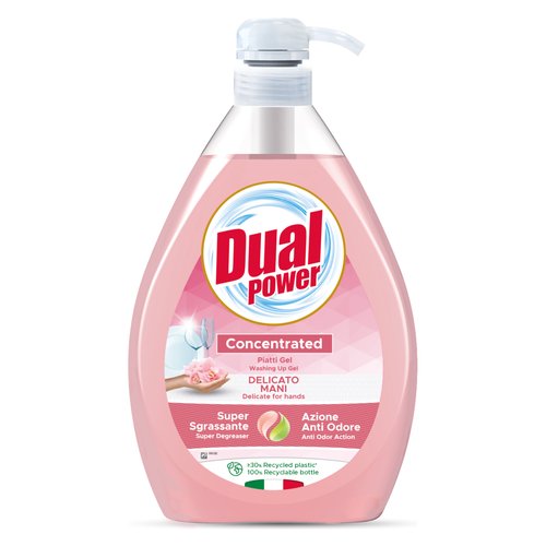 Detergente piatti Dual Power LM9175 Gel concentrato Delicato Mani
