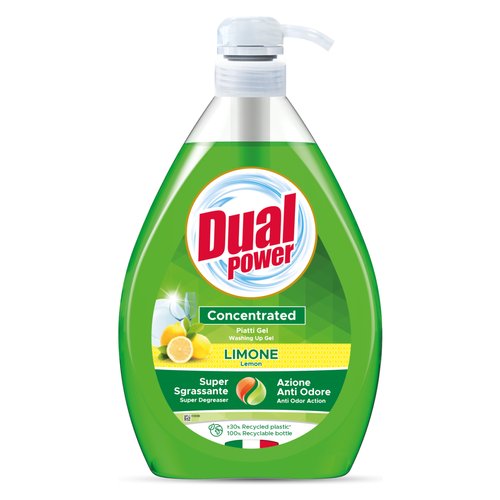 Detergente piatti Dual Power LM9170 Gel concentrato Limone