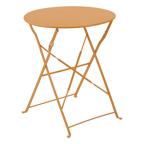 Tavolo da esterno Amicasa TB0001 KARL Senape