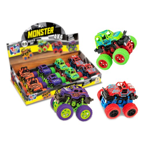 Automodello Teorema 68447 TEO'S Monster 4x4 frizione 360° Assortito
