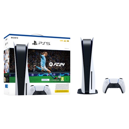 Sony Interactive Ps5 c/Lettore 825GB CFI-XXXXX FC 24 Bundle Console videogioco Playstation 1000040026 PLAYSTATION 5 Ps5 c/Lettore