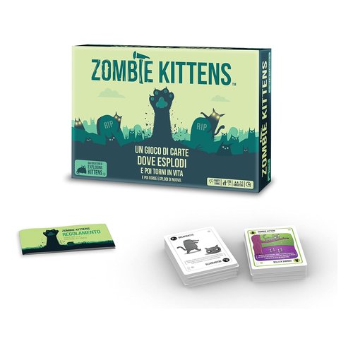 Gioco Asmodee 8628 Zombie Kittens gioco