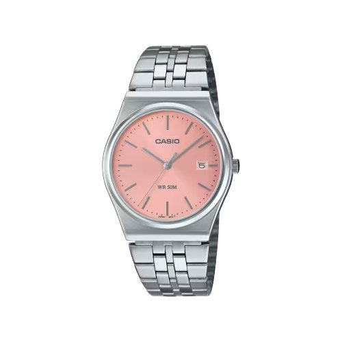 Orologio Casio MTP B145D 4AVEF STANDARD Silver e Pink