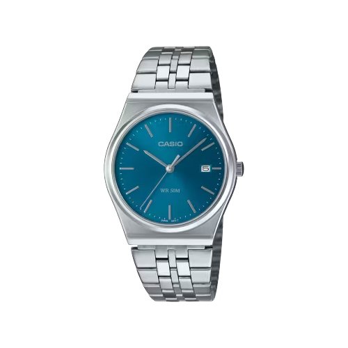 Orologio Casio MTP B145D 2A2VEF STANDARD Silver e Blue