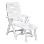 Grandsoleil - Sedia sdraio Grandsoleil S67708 PREMIERE Bianco