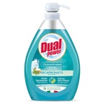 Dual Power - Detergente piatti Dual Power LM9173 Gel concentrato Bicarbonato e Salv
