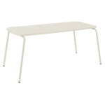 Amicasa - Tavolo da esterno Amicasa LOUIS Bianco caldo