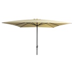 Amicasa - Ombrellone Amicasa NEW JESOLO Grigio e Ecru