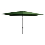 Amicasa - Ombrellone Amicasa RIMINI Grigio e Verde