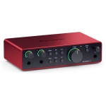 Focusrite - Interfaccia audio Focusrite SCARLETT 2i2 4Gen Red e Black