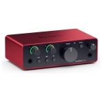 Focusrite - Interfaccia audio Focusrite SCARLETT Solo 4Gen Red e Black