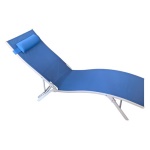 Amicasa - Sdraio Amicasa .Sdraio Oscar Multiposizioni Azzurro