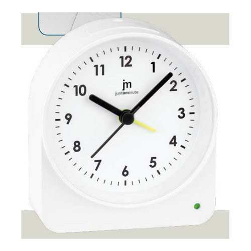 Sveglia Lowell JA7104B JUSTAMINUTE White