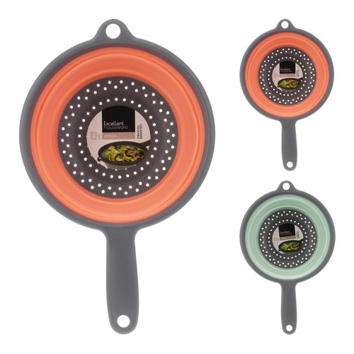 Scolapasta Koopman 172000830 EXCELLENT HOUSEWARE pieghevole salvaspazi