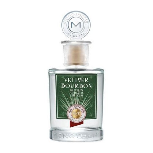 Eau de toilette uomo Monotheme Vetiver Bourbon 100 Ml