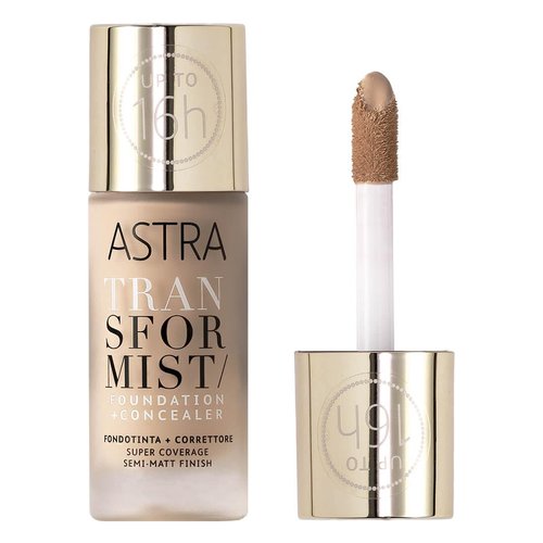Fondotinta Astra Transformist Foundation + Concealer 02W Dune