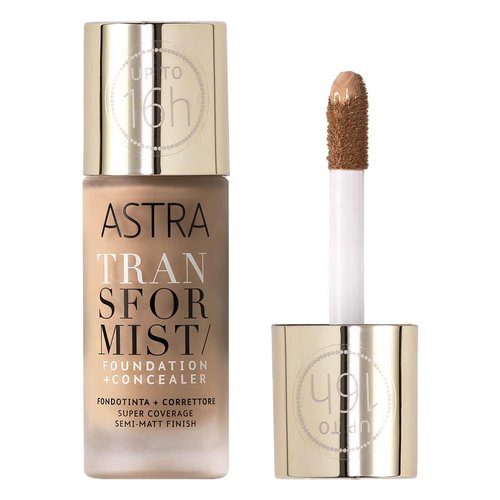 Fondotinta Astra Transformist Foundation + Concealer 04W Ginger