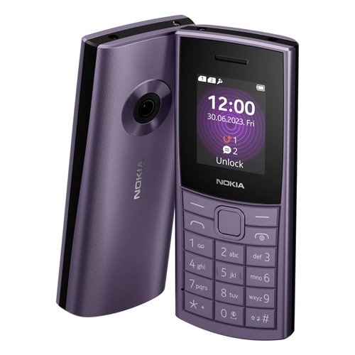 Cellulare Nokia 110 2023 Dual Sim Artic purple