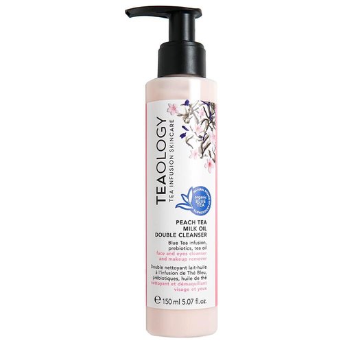 Detergente viso Teaology Peach Tea Milk To Oil Double Cleanser 150 Ml