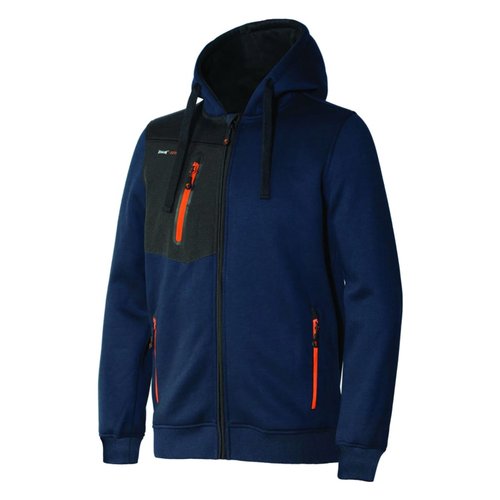 Felpa Issaline 8883B 040 EXTREME Blu e Nero