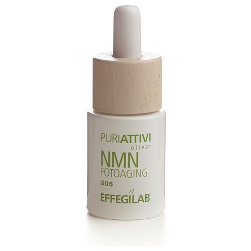 Siero viso Effegilab Purattivi Elisir Nmn Niacinamide Fotoaging 15 Ml