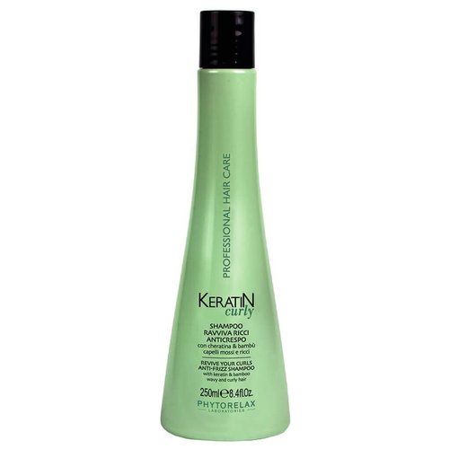 Shampoo capelli Phytorelax Keratin Curly Ravvivaricci Anticrespo 250 M