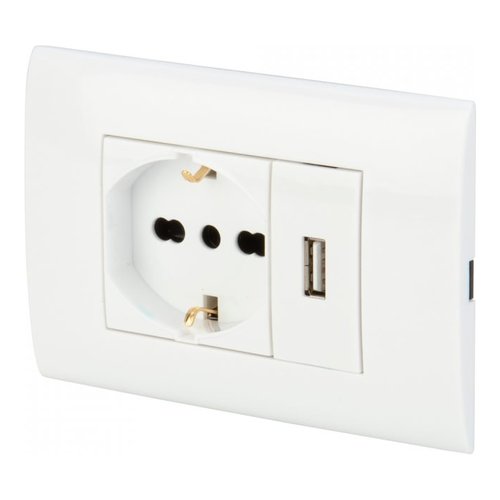Placca elettrica Poly Pool PP6096X Bianco