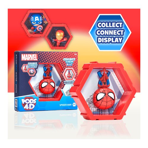 Personaggio collezione Imc Toys 922563 PODS 4D Marvel Assortito