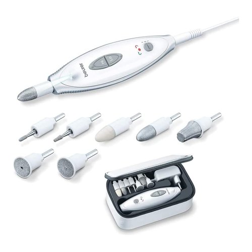 Levigatore manicure Beurer 57211 BEAUTY MP 41 Bianco e Silver