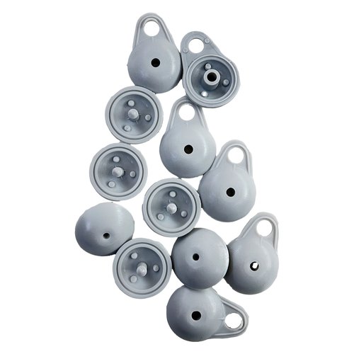 Set bottoni ferma stuoia Arisol 116 2 0 termoplastica Grigio
