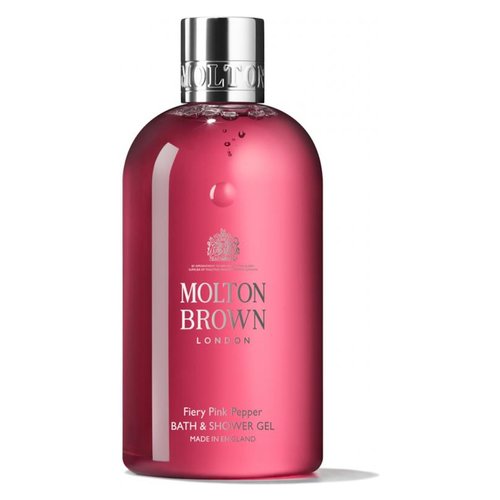 Bagnoschiuma Molton Brown Fiery pink pepper gel doccia 300 ml