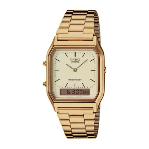 Orologio Casio AQ 230GA 9DMQYES VINTAGE Edgy Gold
