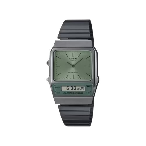 Orologio Casio AQ 800ECGG 3AEF VINTAGE Gray e Green