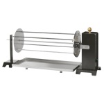 Girarrosto R.Zeta KitCad CADORE Nero e Inox