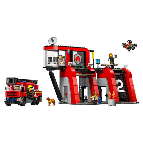 Caserma dei Pompieri e Autopompa LEGO 60414 CITY FIRE