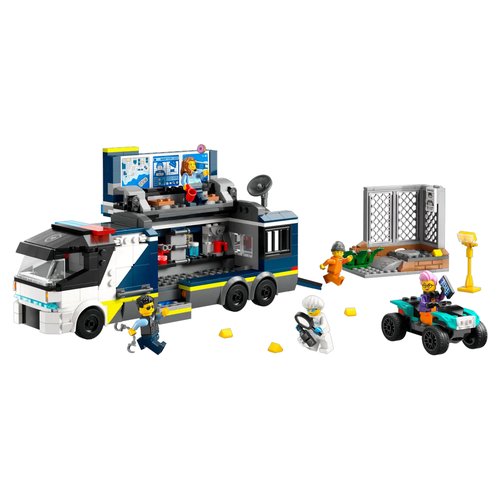 Costruzioni LEGO 60418 CITY POLICE Camion Laboratorio Mobile della Pol