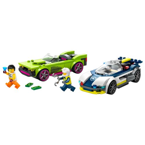 Costruzioni LEGO 60415 CITY POLICE Inseguimento della Macchina da Cors