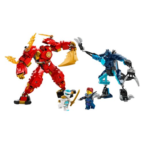 Costruzioni LEGO 71808 NINJAGO Mech Elemento Fuoco di Kai