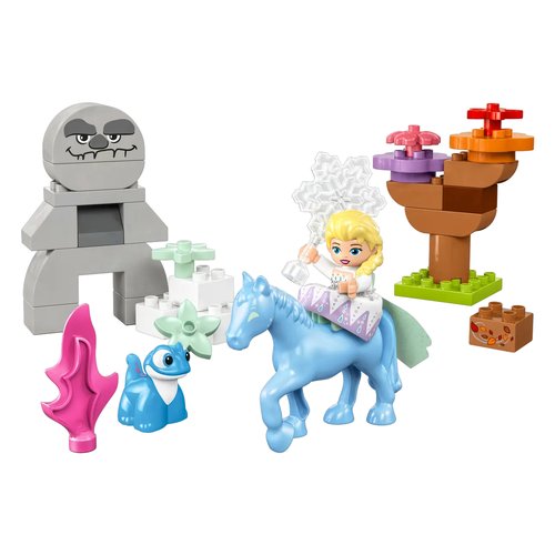 Costruzioni LEGO 10418 DUPLO DISNEY Elsa e Bruni nella Foresta Incanta