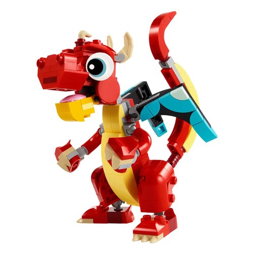 Costruzioni LEGO 31145 CREATOR 3 IN 1 Drago Rosso