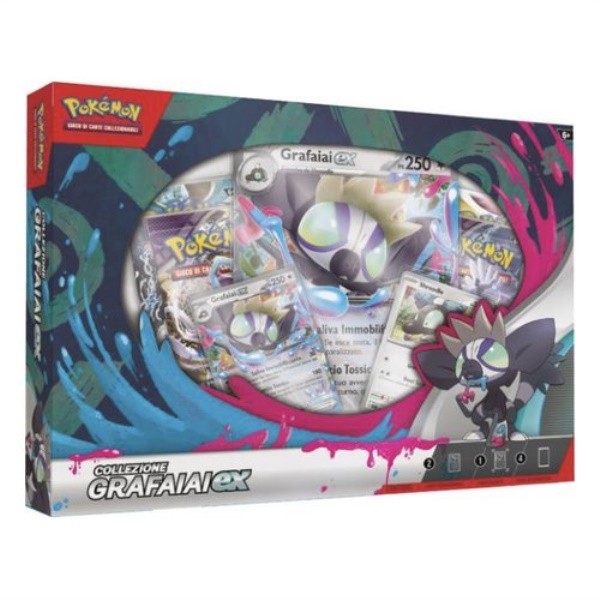 Carte gioco Gamevision PK60483 I POKÉMON Collezione Grafaiai EX